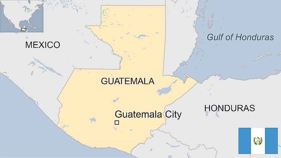 Map of Guatemala