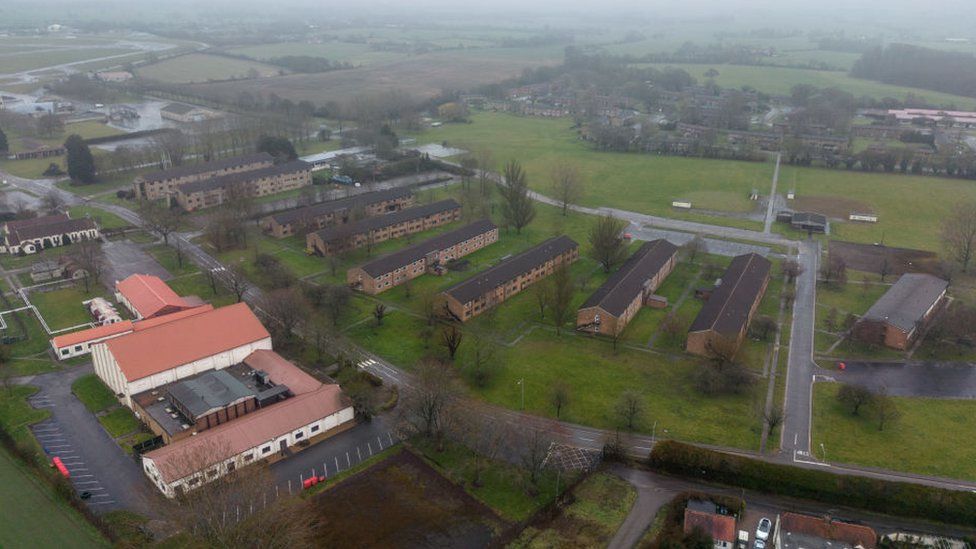 Aerial view of RAF Wethersfield
