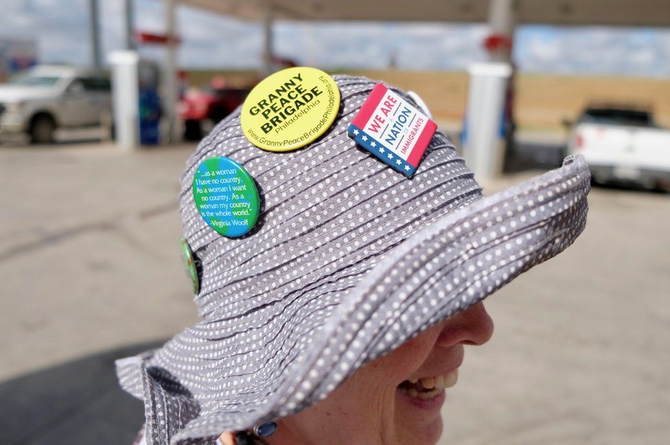 Grannies On A Mission To The Us Mexico Border Bbc News