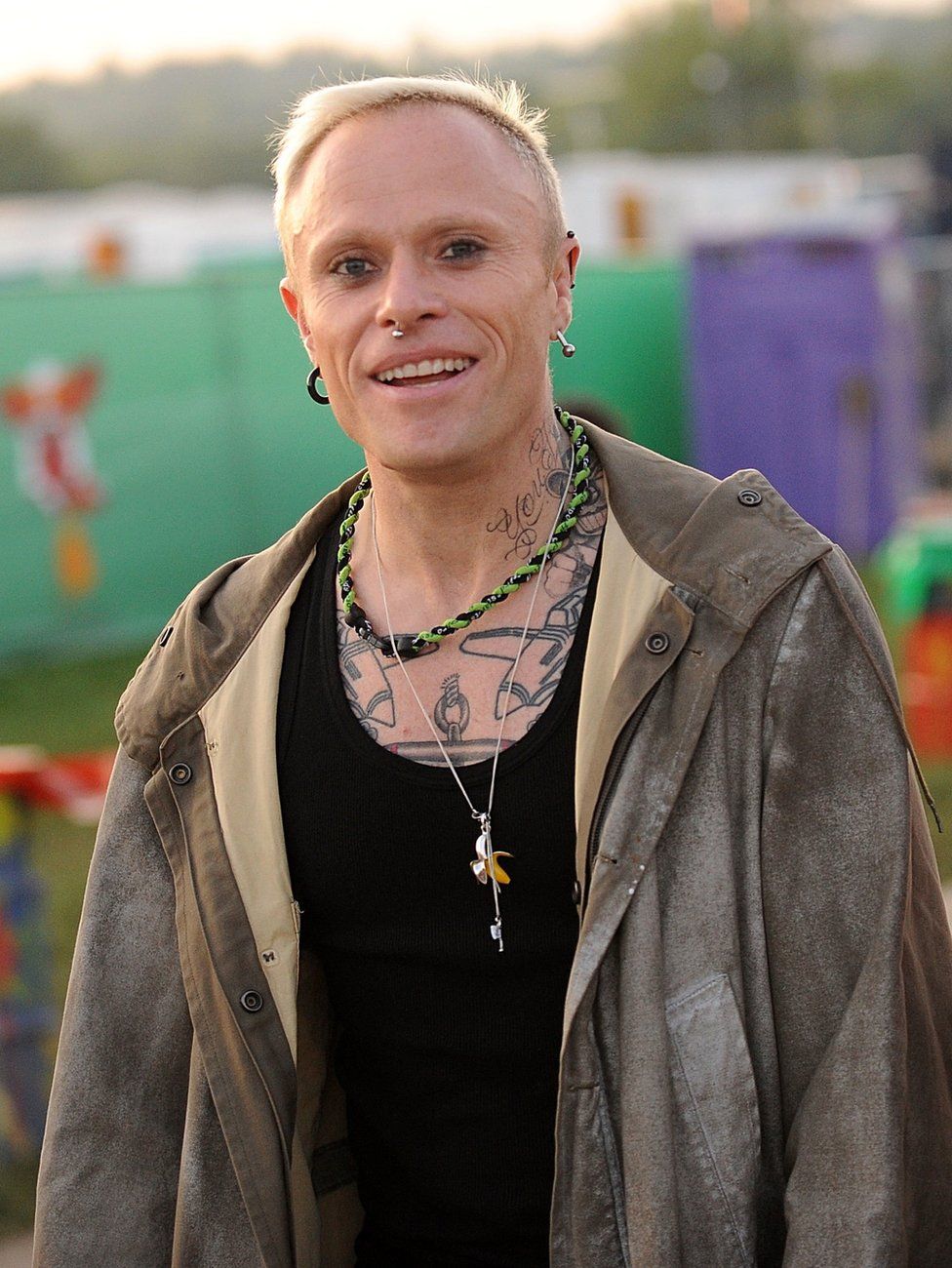 Keith Flint at Glastonbury Festival, 2009