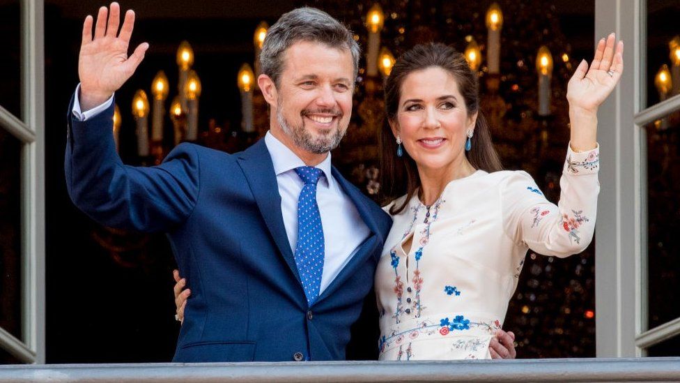 Crown Prince Frederik and his wife Princess Mary in 2018