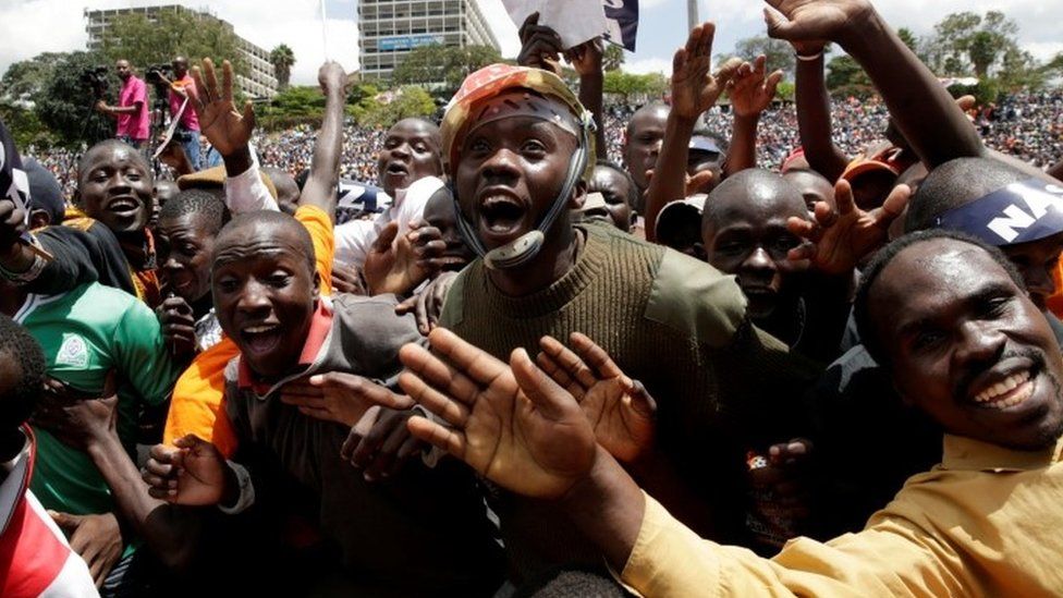 Raila Odinga Chosen To Challenge President In Kenya Vote - Bbc News