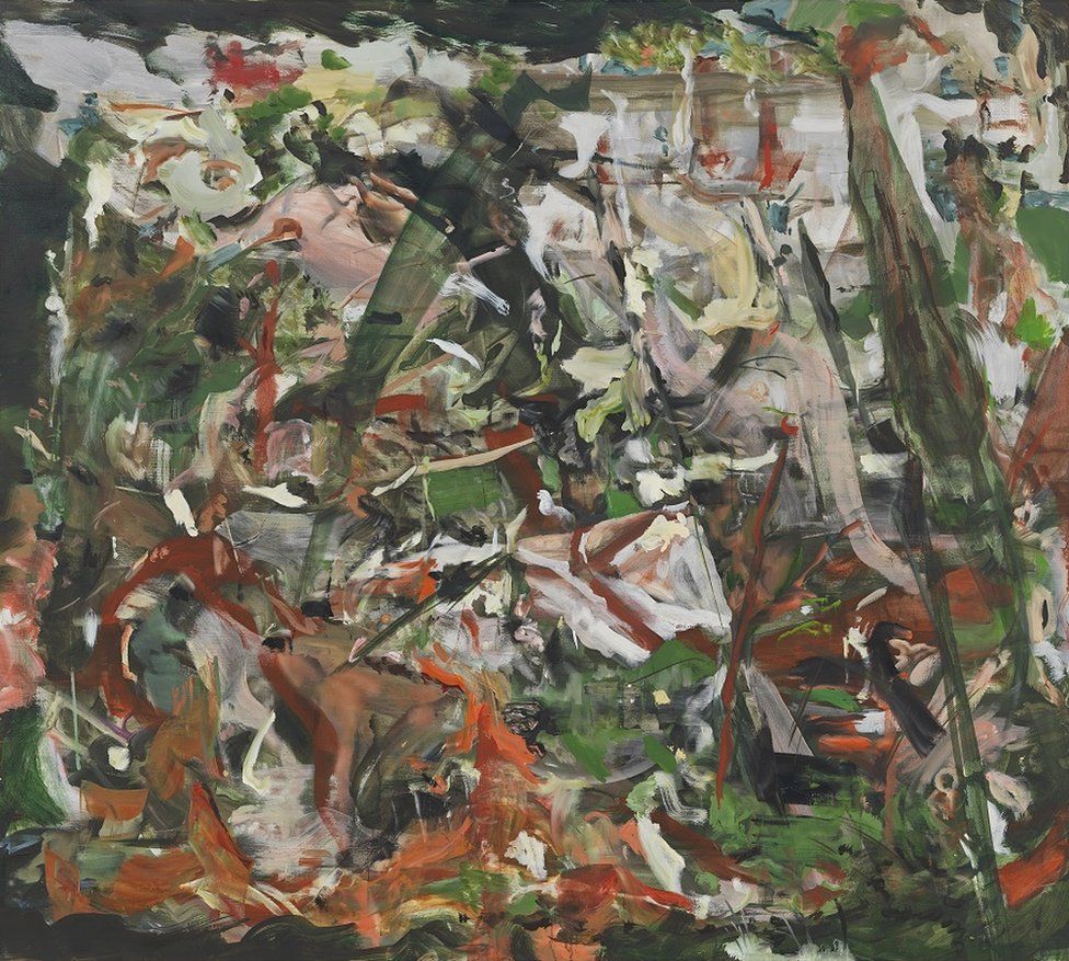 There'll always be an England, 2019, by Cecily Brown