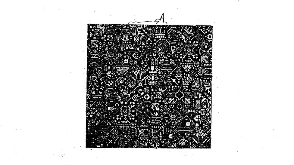 Patent filing for a carpet