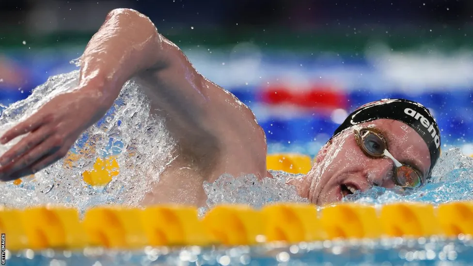 Daniel Wiffen Secures Gold in 1500m Freestyle at World Aquatics Championships.