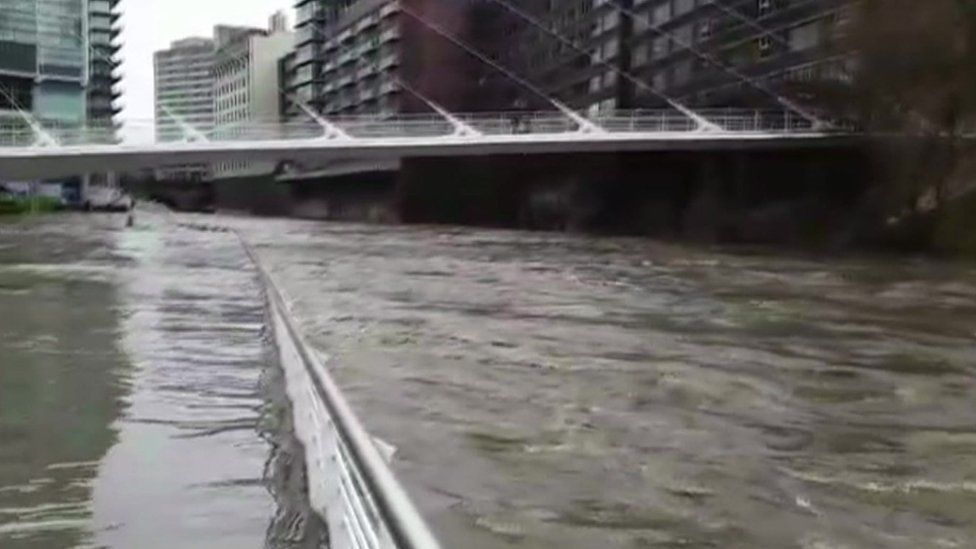 River Irwell in central Manchester