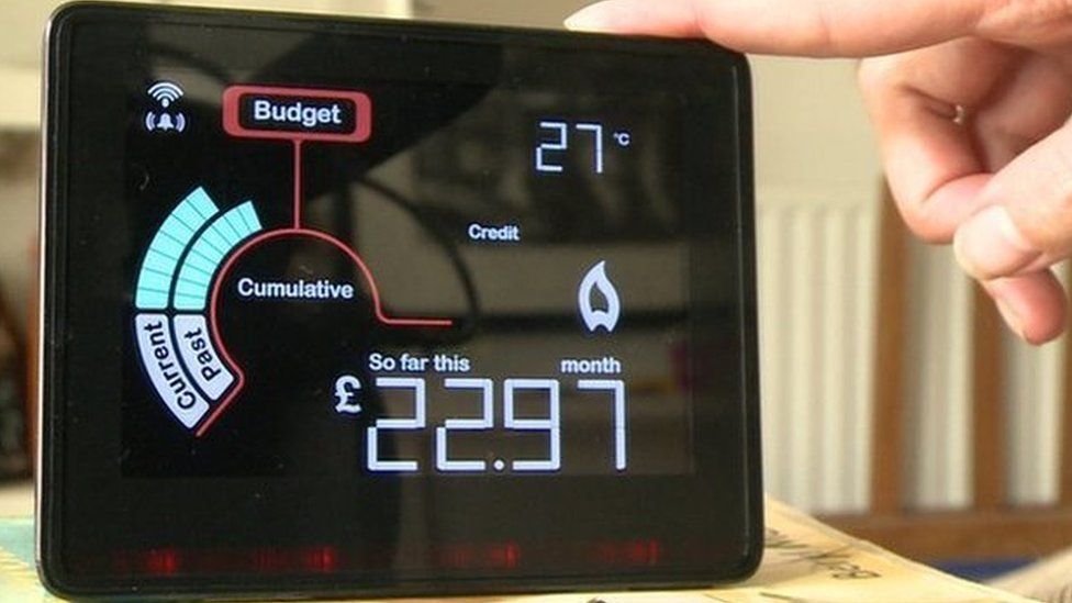 Smart meter display unit