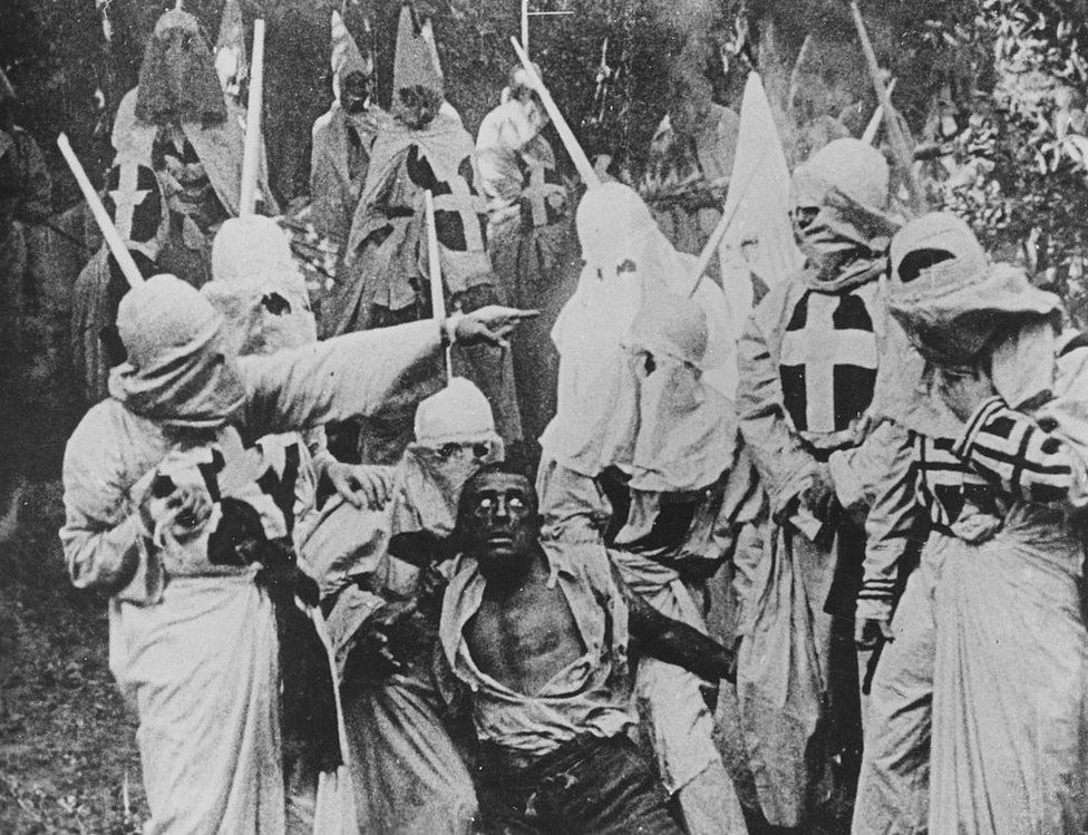 A scene from A Birth of a Nation