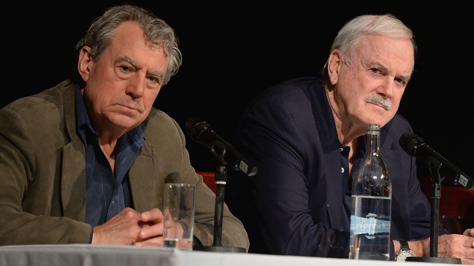 Terry Jones and John Cleese in 2014