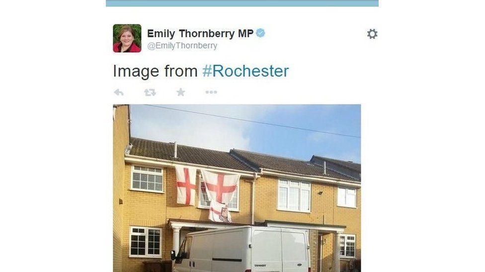 Picture of Emily Thornberry tweet