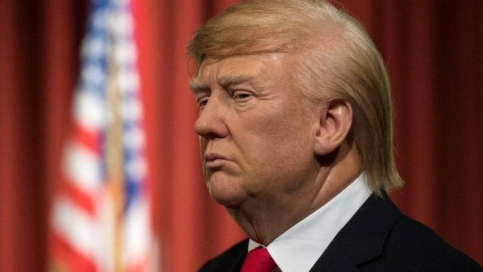 Donald Trump waxwork