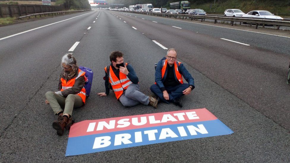 M25 protesters