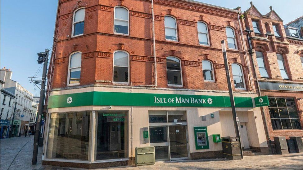 Isle of Man Bank in Regent Street in Douglas