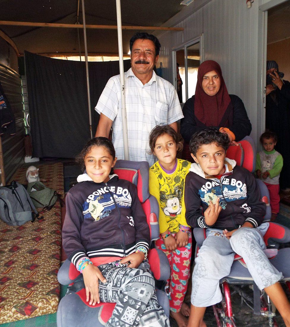 Nazleh and her husband have six children, four of whom have a degenerative muscle wasting condition