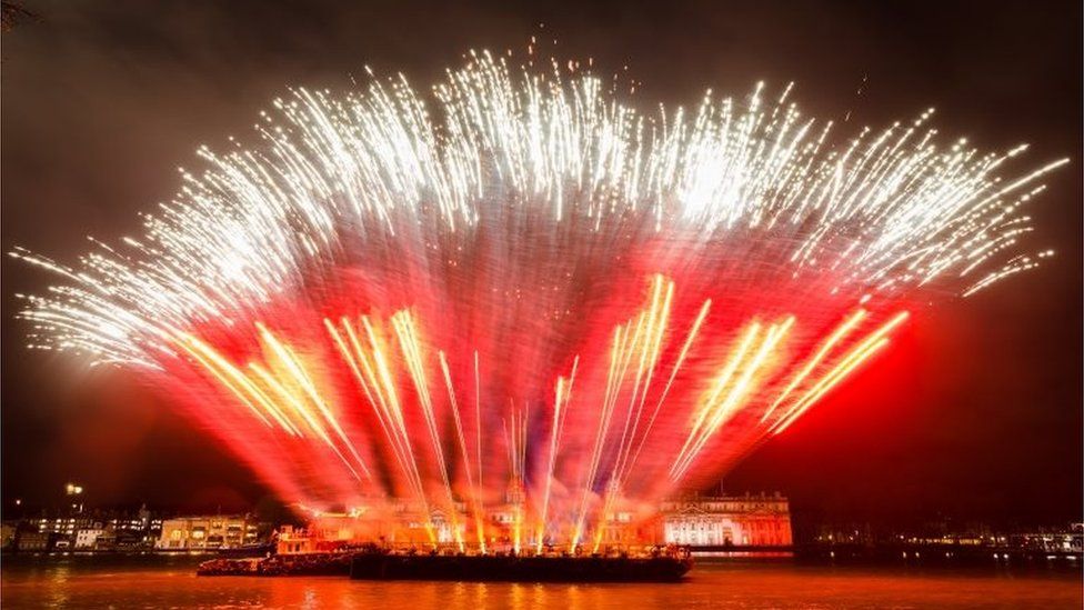 Fireworks in Greenwich