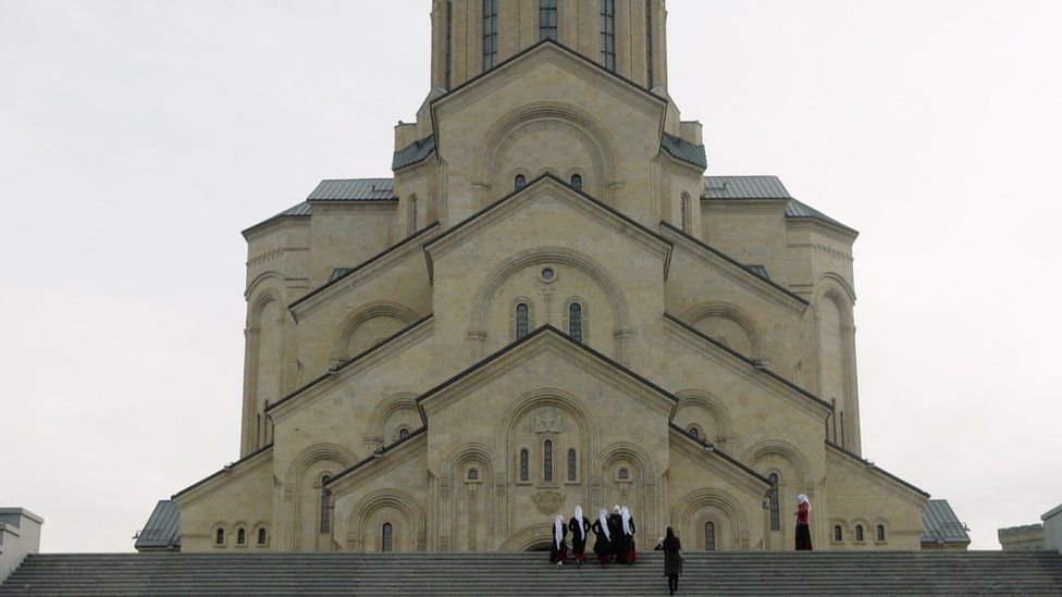Sameba Holy Trinity Cathedral in Tbilisi