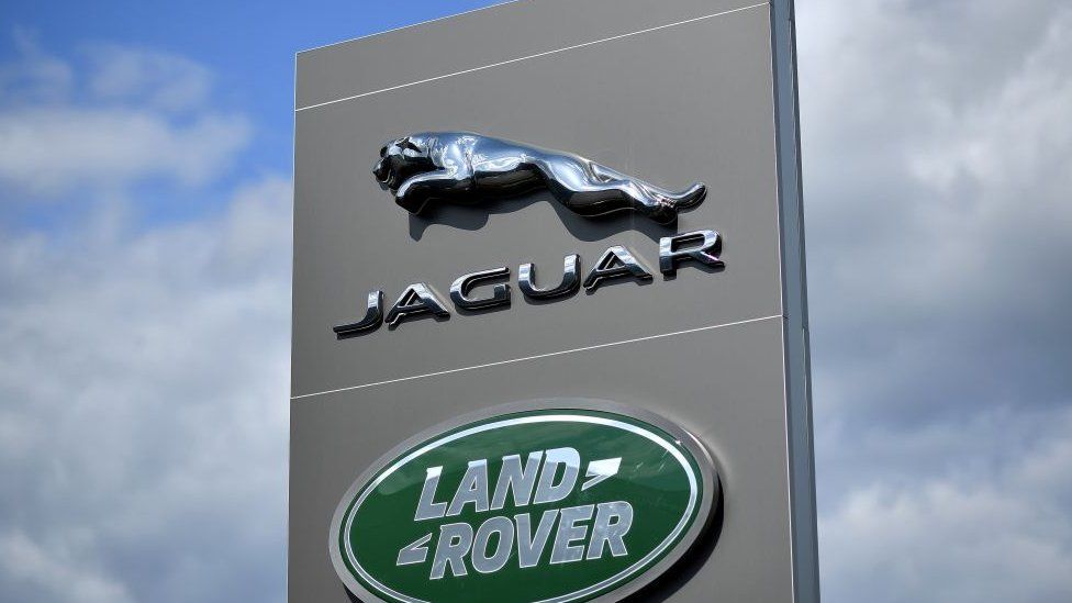 Jaguar Land Rover sign