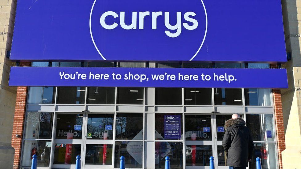 Currys electrical deals store