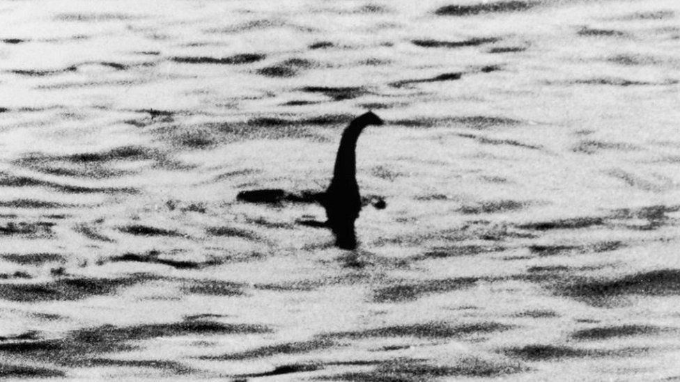 1930s faked image of Nessie
