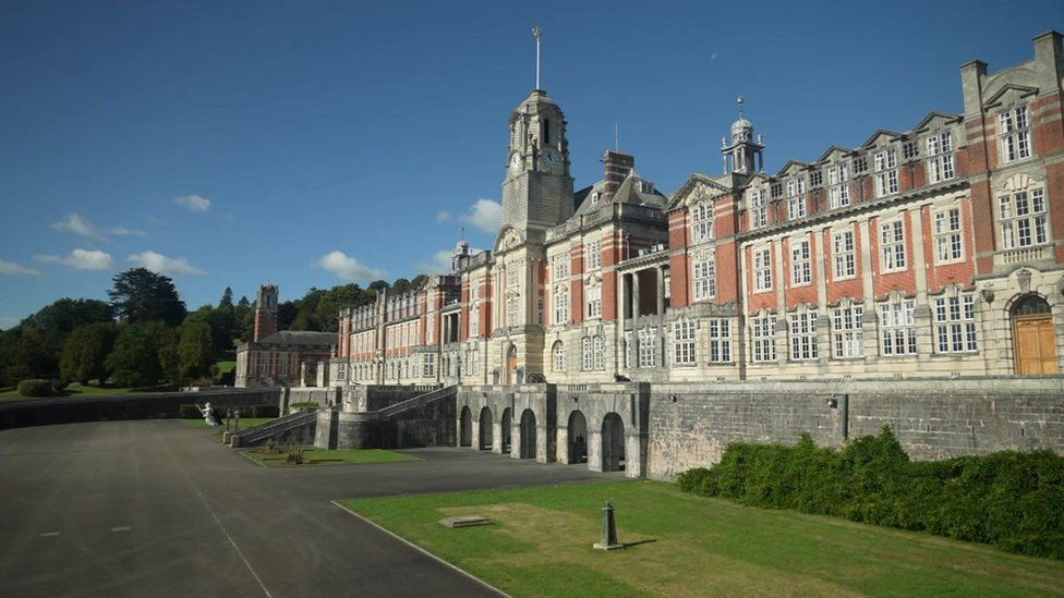 Britannia Royal Naval College in Dartmouth