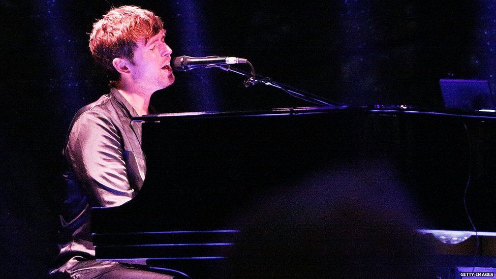 This is a photo of the British singer James Blake.