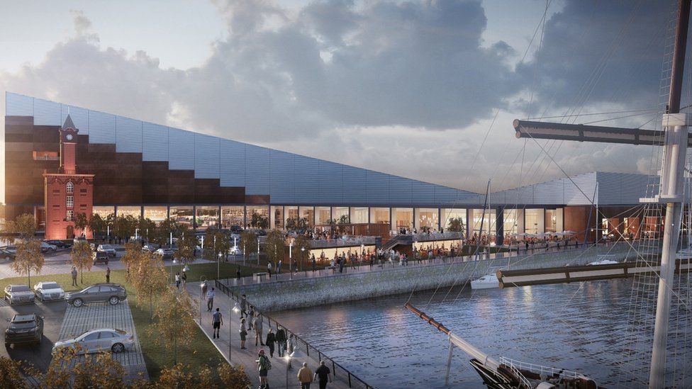Image of proposed snow centre in Middlesbrough