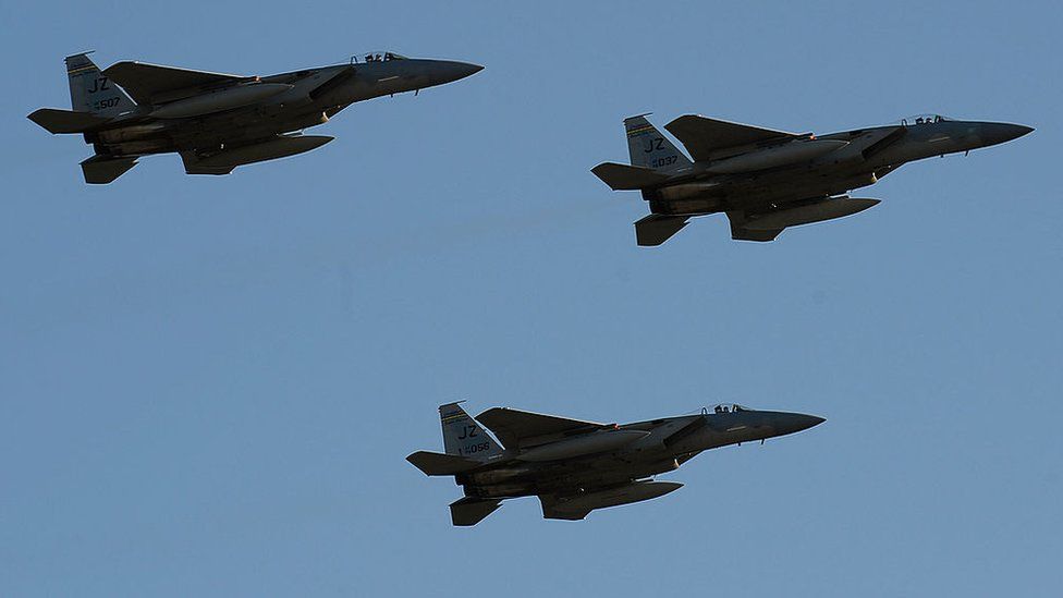F-15s (file photo)