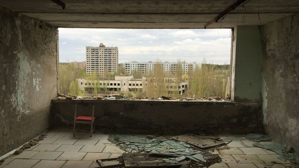 View of Pripyat