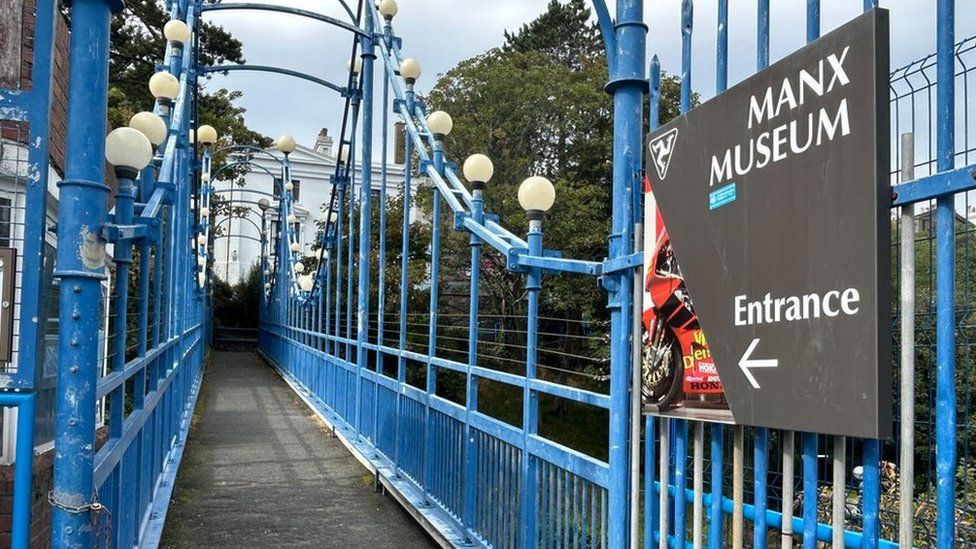 Manx Museum footbridge
