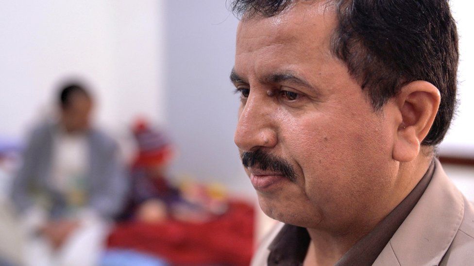 Dr Abdullah Thawaba, head of cancer hospital in Sanaa, Yemen