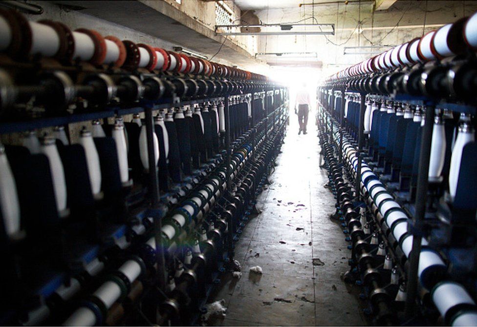 Textile factory in Surat