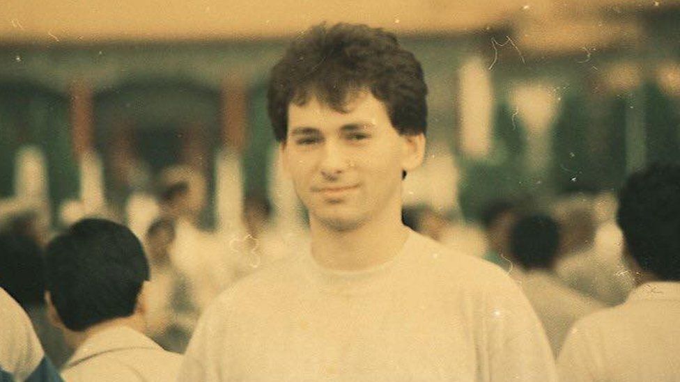 A young Tomasz Czechowicz