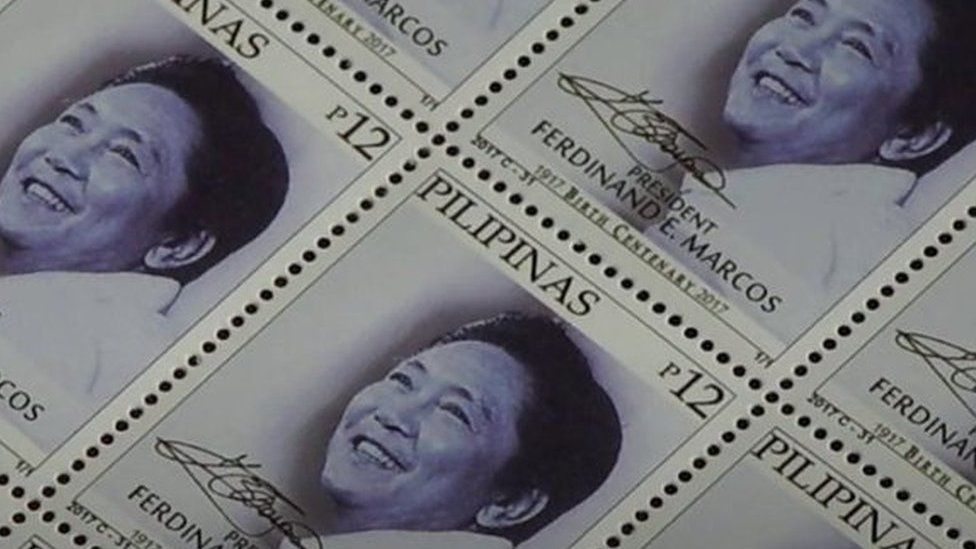 Philippines issues stamps to commemorate birth of Ferdinand Marcos