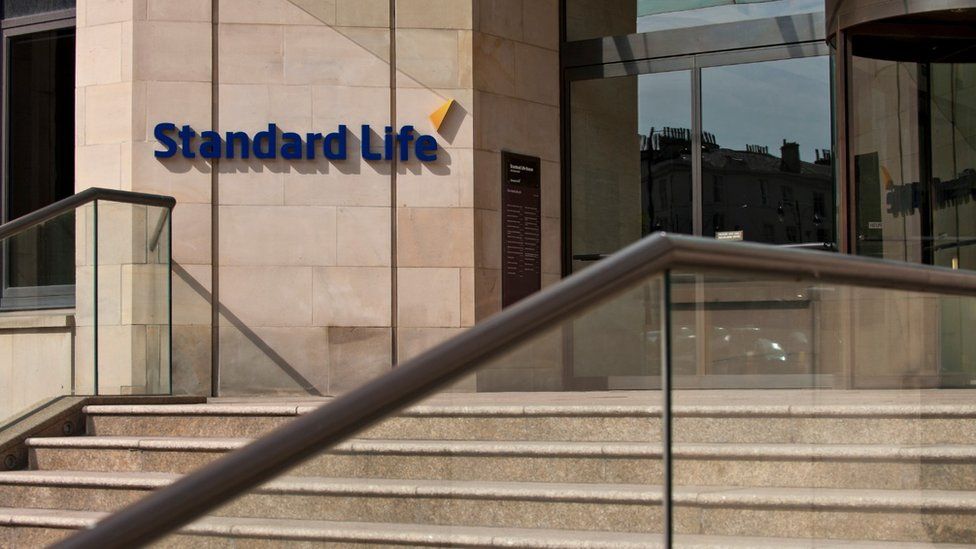 Standard Life shares rise on firsthalf rise in profits BBC News