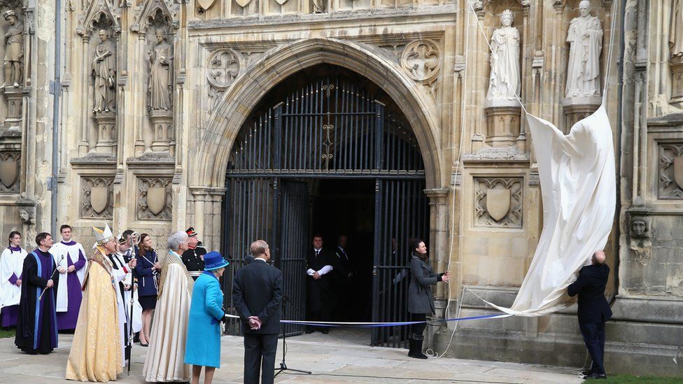 Queen at Canterbury Cathedral