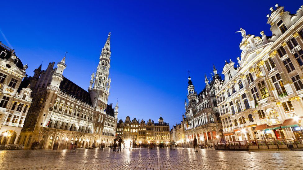 The Grand Place or Grote Markt in the centre of Brussels