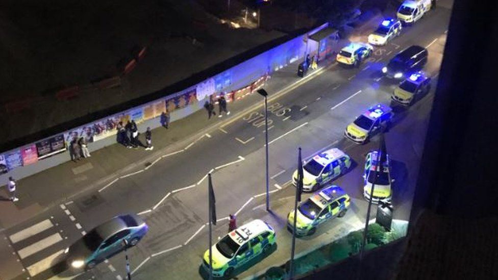 Battersea crash Sixth arrest after car driven at group BBC News