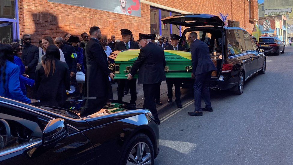 Roy Hackett funeral Hundreds of guests attended BBC News