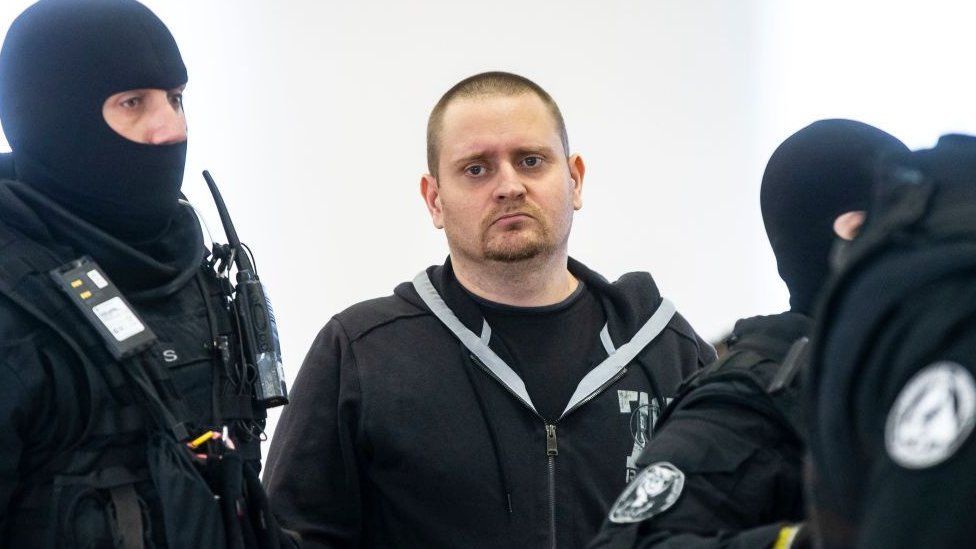 Miroslav Marcek, pictured at the start of the trial in December, admitted the murder in January