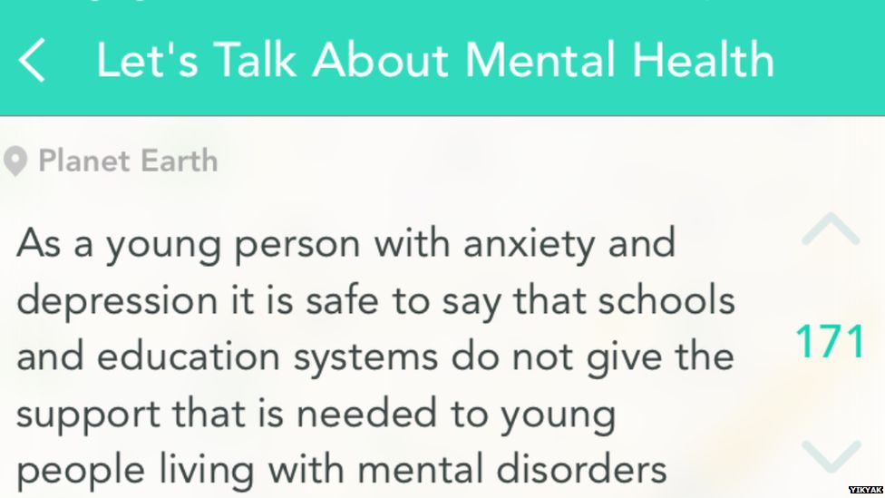 Mental health in schools