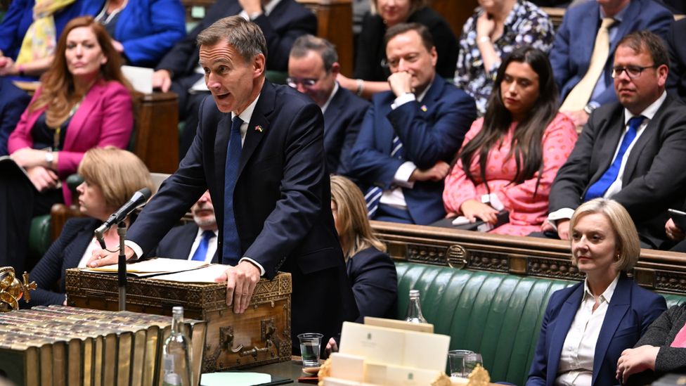 Jeremy Hunt in the Commons