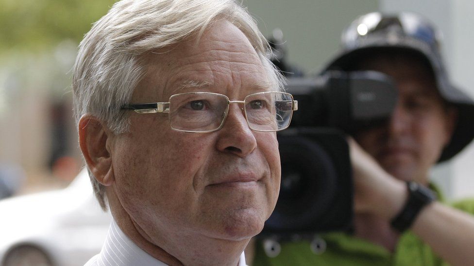 Michael Chamberlain pictured in 2012 at the final inquest into Azaria's death