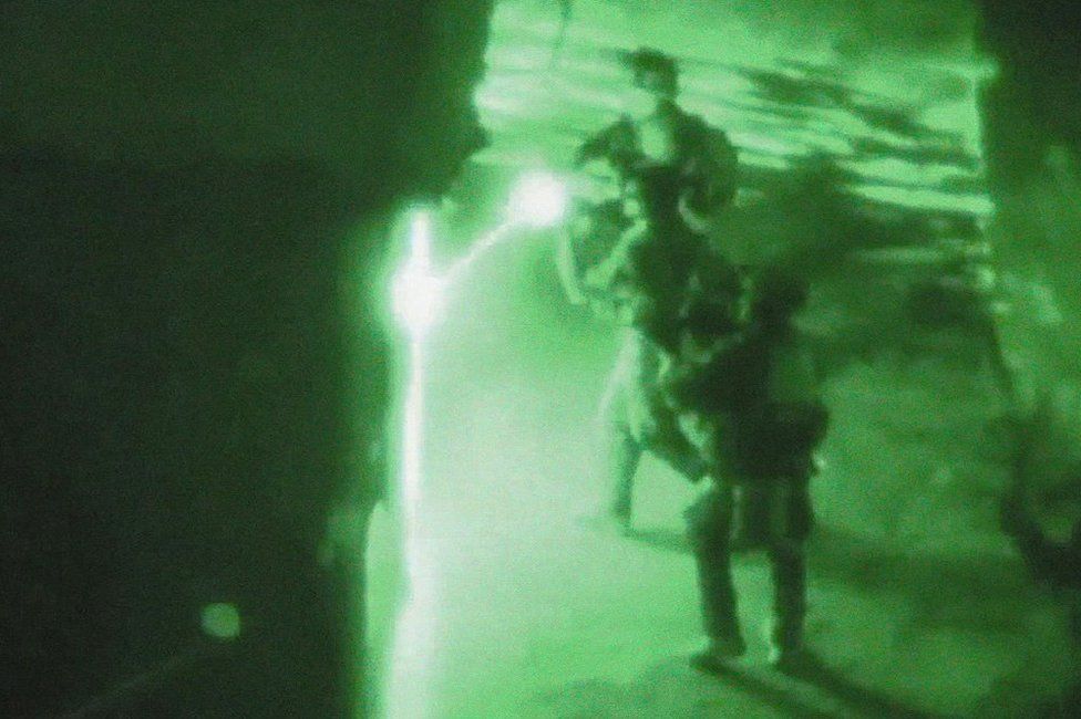 The SAS worked alongside Afghan special forces units on night raids during the height of the conflict. 