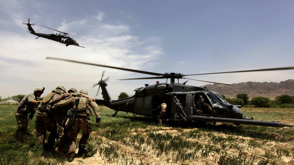 US troops in Afghanistan 2010