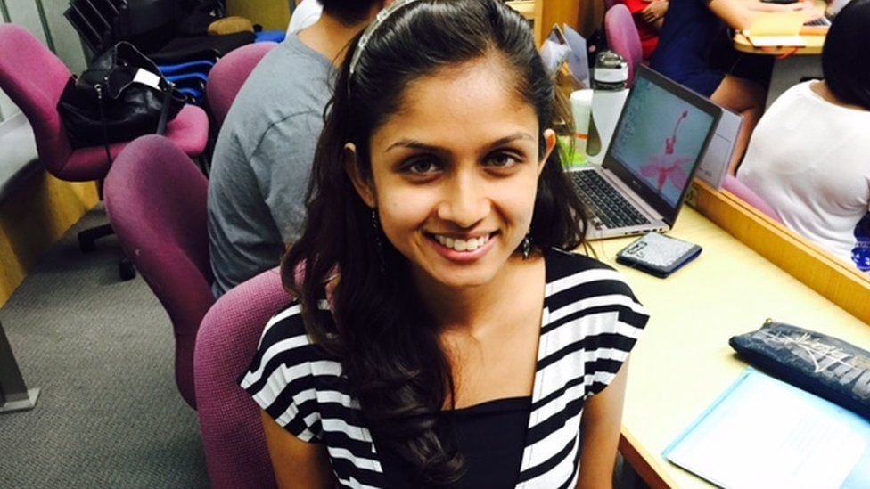 Vithiya Gajandran, postgraduate student