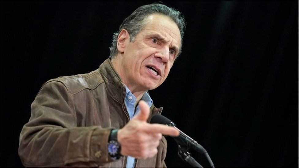 Andrew Cuomo I Never Touched Anyone Inappropriately Bbc News