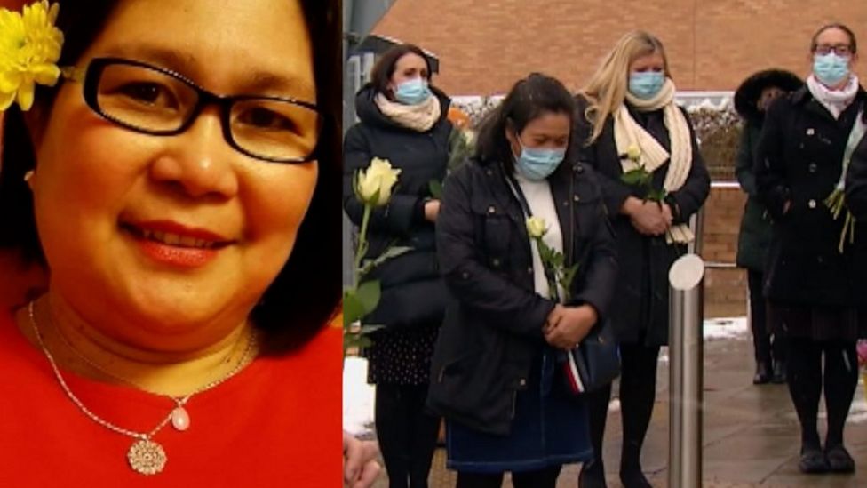 Covid19 Hospital nurse Estrella Catalan remembered with applause