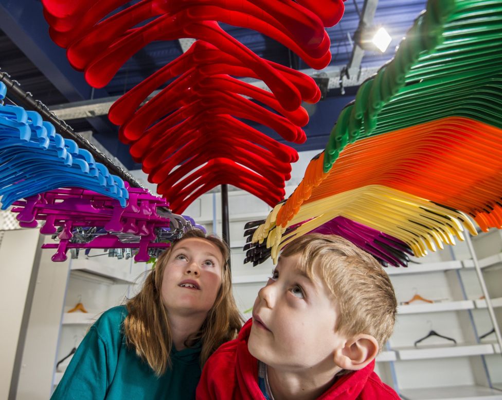 In pictures Galashiels transformation for Creative Coathanger festival