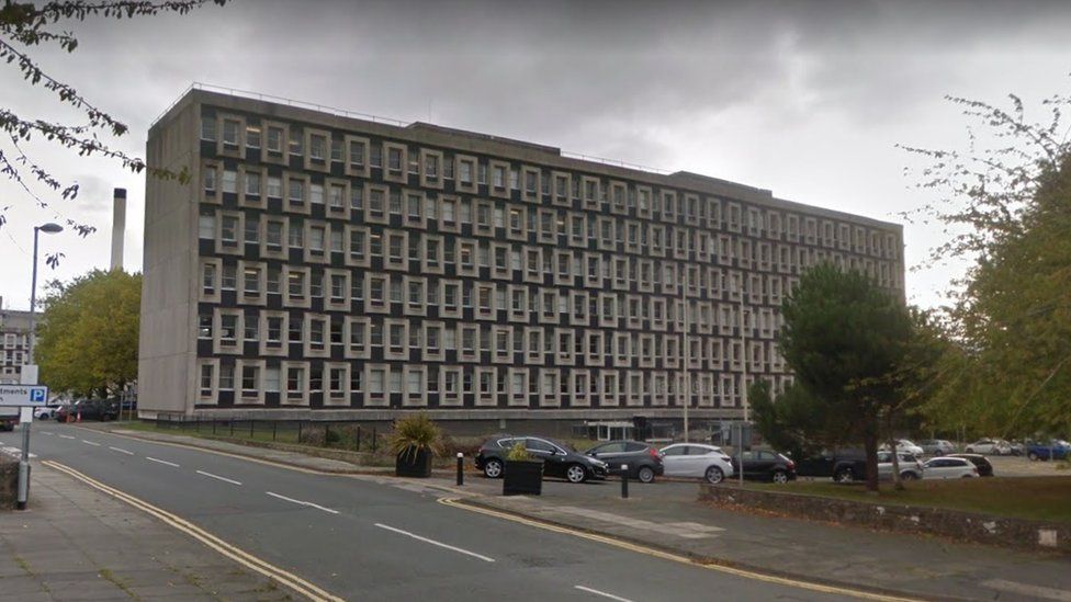 Flintshire council offices in Mold