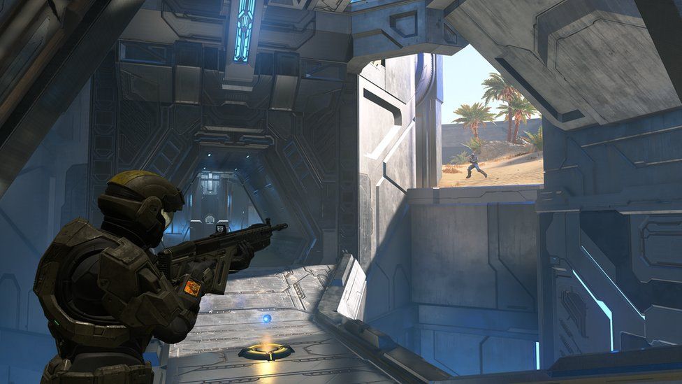 Screenshot from Halo Multiplayer